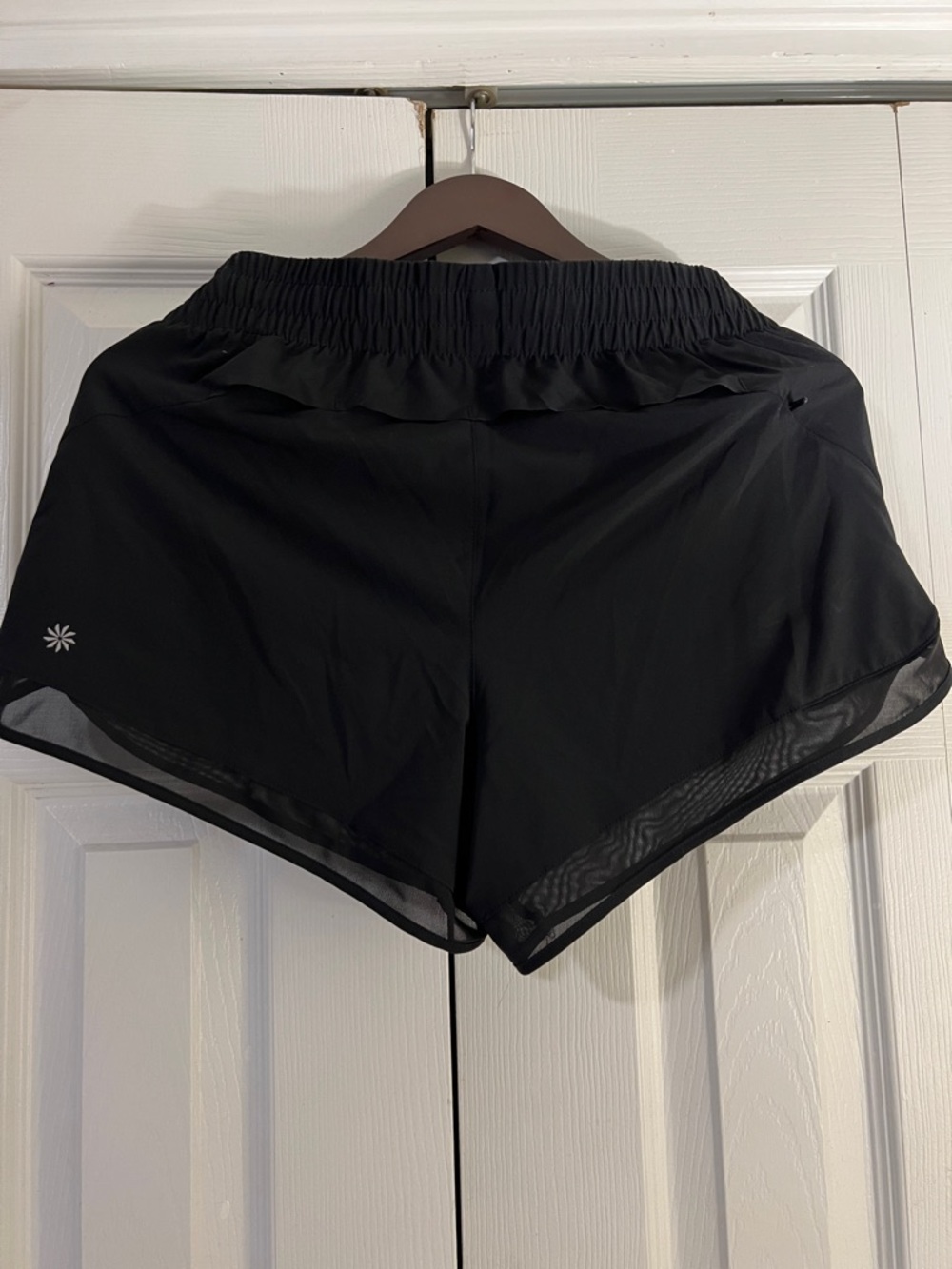 ATHLETA MESH RACER RUN 4” SHORT - Picture 2 of 3